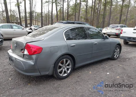 2006 Infiniti G35X z USA, uszkodzony, nr VIN JNKCV51F06M602864